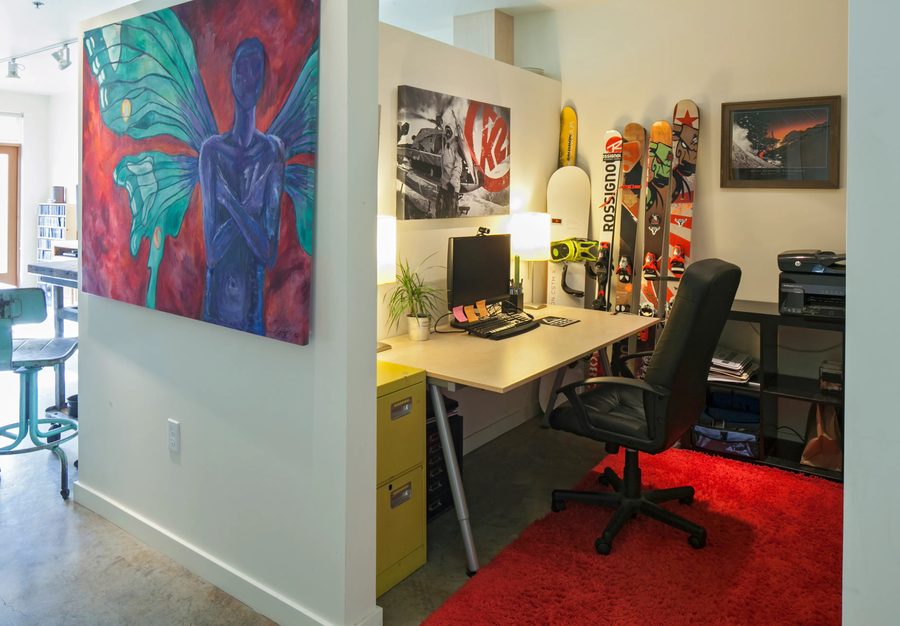 Work-from-home nook